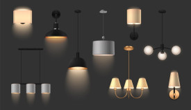 lighting trends for 2024. round lamp shades, Drum Lampshades, chandelier shades, Floor Lampshades, Wall Lampshades, Table Lampshades, Fenchel Shades 